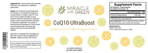 CoQ10-UltraBoost (Supports heart and cellular energy production)