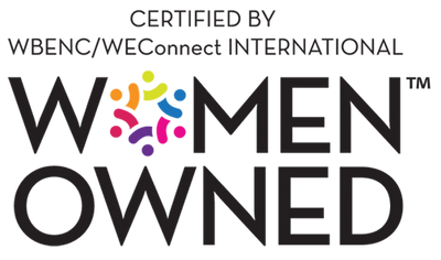 WBENC Woman Owned and Certified Business Logo