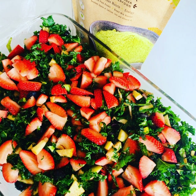 Moringa Kale Salad