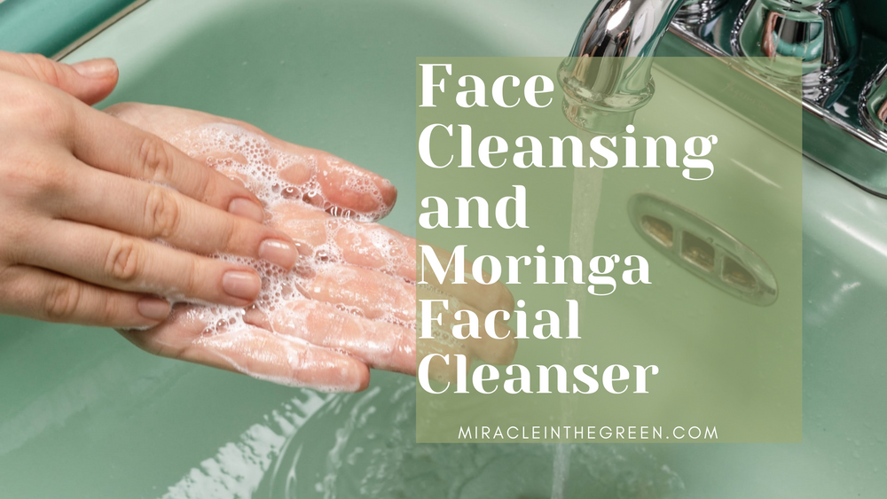 Miracle In The Green Product Showcase: All Natural Moringa Facial Cleanser