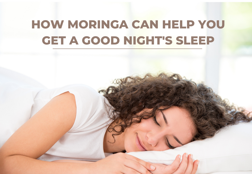 How Moringa Can Help You Get a Good Night's Sleep