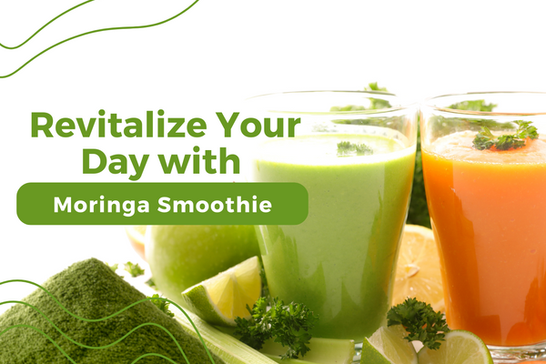 Revitalize Your Day with Moringa Smoothie : Fresh Apple Moringa Smoothie & Sweet Potato Moringa Smoothie