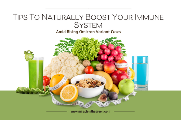 Tips To Naturally Boost Your Immune System Amid Rising Omicron Variant Cases