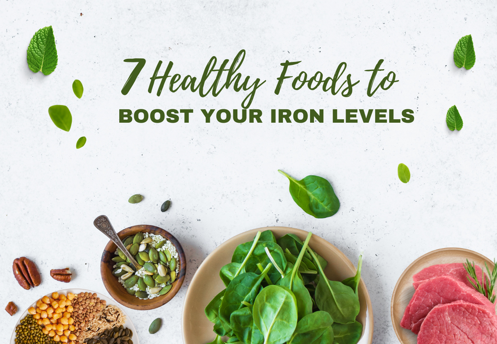 7 Healthy Foods To Boost Your Iron Levels